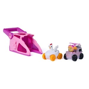 Patrula Catelusilor Set Figurina Skye Si Vehicul Cu Lansator - Img 2