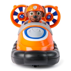 Patrula Catelusilor Set Vehicul De Baza Hovercraft Si Figurina Zuma - Img 6