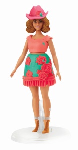 Play Doh Barbie Set Creatii Vestimentare Cu Flori Si Franjuri Cowboy - Img 8