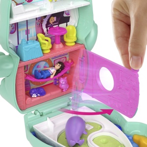 Polly Pocket Set Gentuta Animalut Pisicuta Marinar Cu Accesorii - Img 8