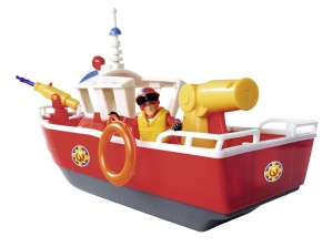 Pompierul Sam Barca De Salvare Titan Cu Figurina Sam Si Accesorii - Img 3