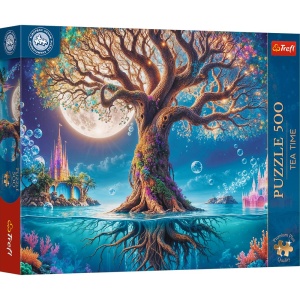 Puzzle Trefl 500 Premium Plus Tea Time Campionatul European Copacul Magic