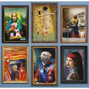 Puzzle Trefl 6000 Premium Plus Colectie De Arta Distractiva Cu Poster Inclus - Img 2