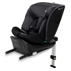 Scaun Auto I-Size, 40-150 Cm, Kinderkraft I-360, Black - Img 7