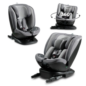 Scaun Auto Kinderkraft Xpedition 2 I-Size 40-150 Cm, Grey - Img 8