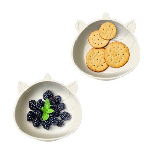 Set 2 Castronele Cu Ventuza Silicon Melii Luxe, Model Unicorn - Img 3