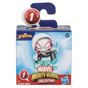 Spider Man Mighty Verse Seria 1 Figurina Spider Gwen 6Cm - Img 1