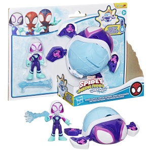 Spidey Si Prietenii Lui Uimitori Marvel Set Figurina 7.6Cm Si Submarinul Testoasa Fantoma - Img 9