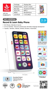 Telefon Mobil Interactiv Bebe Inregistreaza Si Invata - Img 6