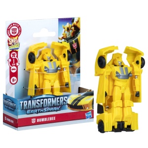 Transformers Earthspark Figurina Bumblebee 1 Step Smash To Change - Img 8