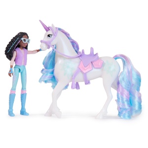 Unicorn Academy Set Unicorn Glacier Si Papusa Layla - Img 3