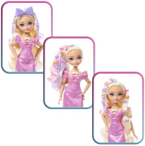 Barbie Dream Besties Papusa Barbie Malibu Cu Accesorii Fashion - Img 7