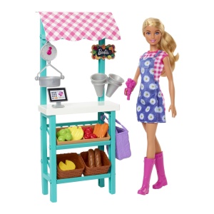 Barbie Papusa Barbie You Can Be Vanzatoare La Market - Img 3
