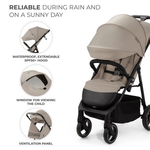 Carucior Sport Kinderkraft Trig3 Stone Beige - Img 3