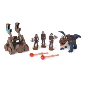 Cum Sa Iti Dresezi Dragonul Incercarea Flacarii Set De Joaca Catapulta Explozie Si Dragonul Gronckle - Img 3