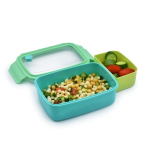 Cutie Pranz Bento 880Ml Cutie Detasabila Melii Blue Mint Lime - Img 7