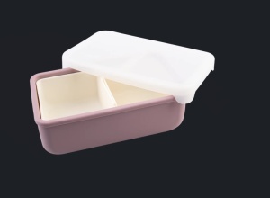 Cutie Pranz Bento Cu Compartimente Detasabile, Melii, Blush Berry - Img 3