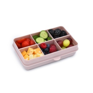 Cutie Snack 6 Compartimente, Melii, Pink