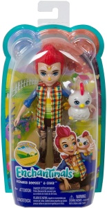 Enchantimals Papusi Si Animalute Redward Rooster Si Cluck - Img 1