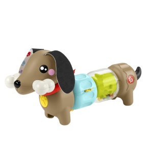 Fisher Price Jucarie Catelus De Activitate Pentru Bebelusi Click And Spin - Img 5