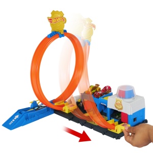 Hot Wheels City Set De Joaca Super Statie De Politie - Img 10