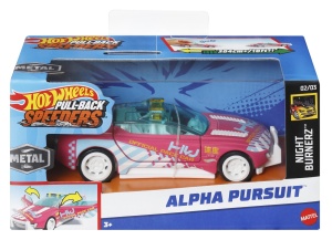 Hot Wheels Masinuta Metalica Cu Sistem Pull Back Alpha Pursuit Scara 1:43