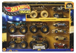 Hot Wheels Monster Truck 50 Bigfoot Set 11 Vehicule Trophy Champions