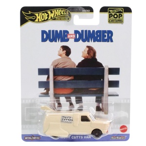 Hot Wheels Pop Culture Masinuta Metalica Dumb And Dumber Mutt Cutts Van Scara 1:64 - Img 1