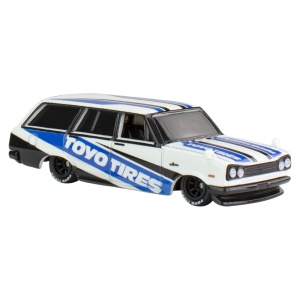 Hot Wheels Premium Real Riders Pop Culture Masinuta Metalica Nissan Skyline Van 69 Scara 1:64 - Img 4