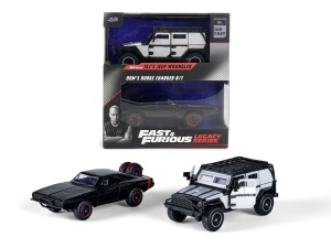 Jada Fast And Furious Seria Legacy Set 2 Masini Metalice Jeep Wrangler 1 La 32 - Img 3