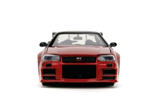 Jada Godzilla Masinuta Metalica Nissan Skyline Gtr Scara 1 La 24 - Img 4