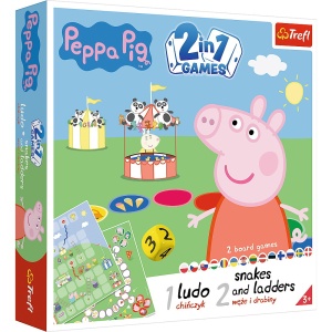 Joc Peppa Pig 2In1 Ludo Si Serpisori Scari - Img 6
