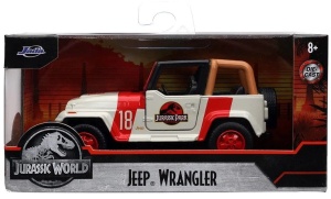 Jurassic World Masinuta Metalica Jeep Wrangler Scara 1 La 32