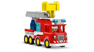 Lego Duplo Camion De Pompieri Cu Furtun Si Pompier 10473 - Img 9