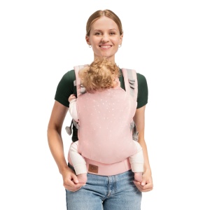 Marsupiu Ergonomic Kinderkraft Nino, Pana La 20 Kg, Confetti Pink - Img 3