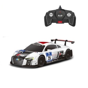 Masina Cu Telecomanda Audi R8 Lms Performance Alb Scara 1 La 18 - Img 3