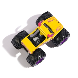 Monster Jam Legacy Trucks Masinuta Metalicael Toro Loco Scara 1 La 64 - Img 4