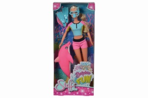 Papusa Steffi Cu Delfin
