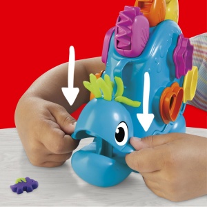 Play Doh Jucarie Cu Activitati Dinozaur Cu Forme Si Culori - Img 7