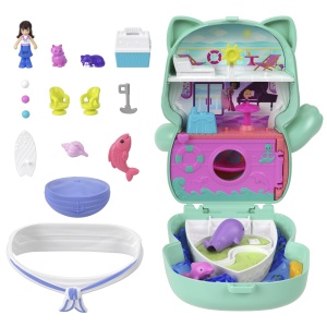 Polly Pocket Set Gentuta Animalut Pisicuta Marinar Cu Accesorii - Img 5