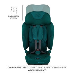 Scaun Auto Kinderkraft Fix2Go 76-150 Cm, Green - Img 10