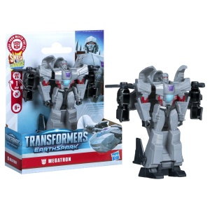 Transformers Earthspark Figurina Megatron 1 Step Smash To Change - Img 7