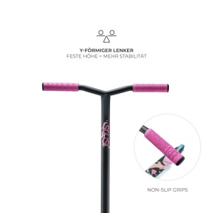 Trotineta Kinderkraft Solis, Pink - Img 2