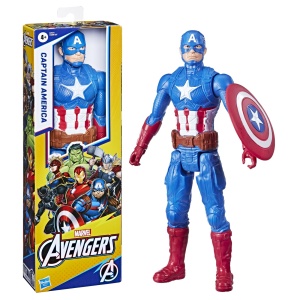 Avengers Titan Eroi De Film Figurina Captain America 29Cm - Img 5