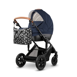 Carucior 3 In 1 Kinderkraft Prime 3In1 Mink Pro Navy - Img 8