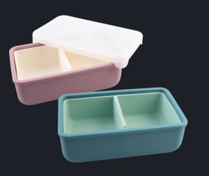 Cutie Pranz Bento Cu Compartimente Detasabile, Melii, Sage Cactus Fern - Img 6