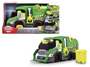 Dickie Toys Camion De Reciclare Cu Lumini Si Sunete 39Cm - Img 8