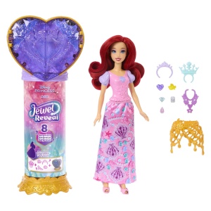 Disney Princess Jewel Reveal Papusa Ariel - Img 4
