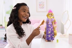 Disney Princess Set Parul Magic Al Lui Rapunzel Cu Papusa Si Accesorii - Img 3