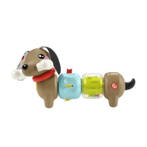 Fisher Price Jucarie Catelus De Activitate Pentru Bebelusi Click And Spin - Img 2